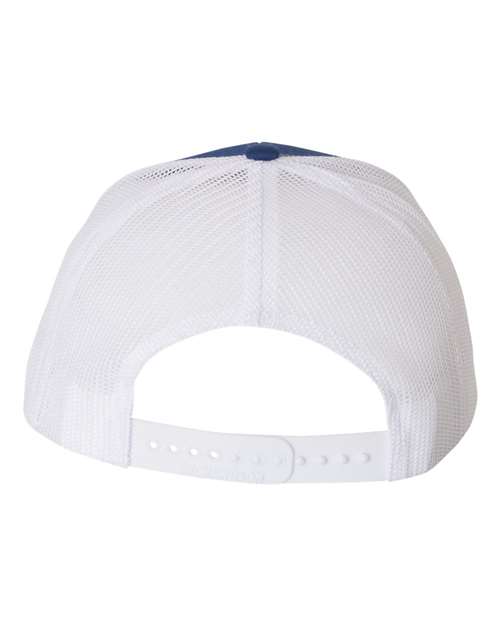Adult White/Royal Shield Hat