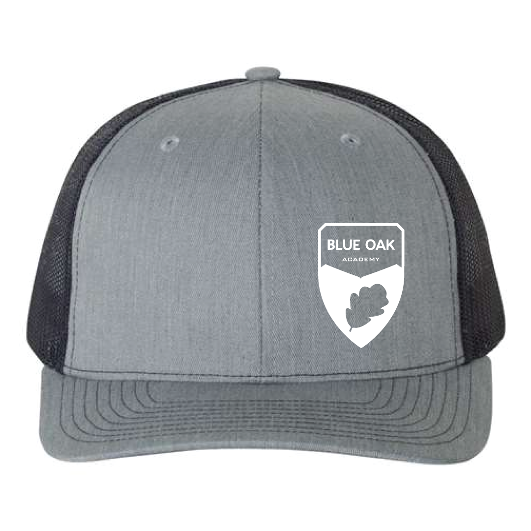 Adult White/Royal Shield Hat